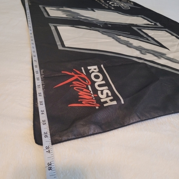 NASCAR Matt Kenseth #17 Smirnoff Ice Black Promotional Advertisement Flag 2003 - Picture 9 of 9